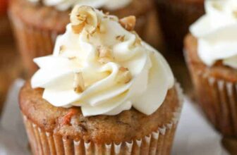 Carrot Cake Cupcakes with Pineapple