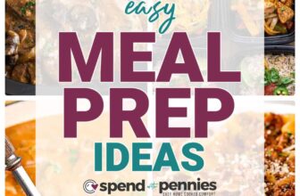 Simple Meal Prep Concepts – Spend With Pennies