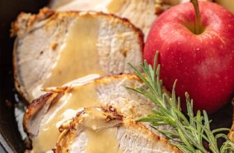 Apple Glazed Roasted Pork Loin