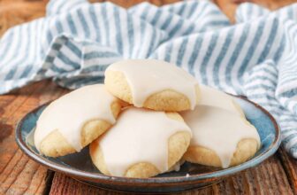 Glazed Lemon Cookies – Barefeet within the Kitchen